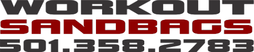 workout sandbags logo with fone