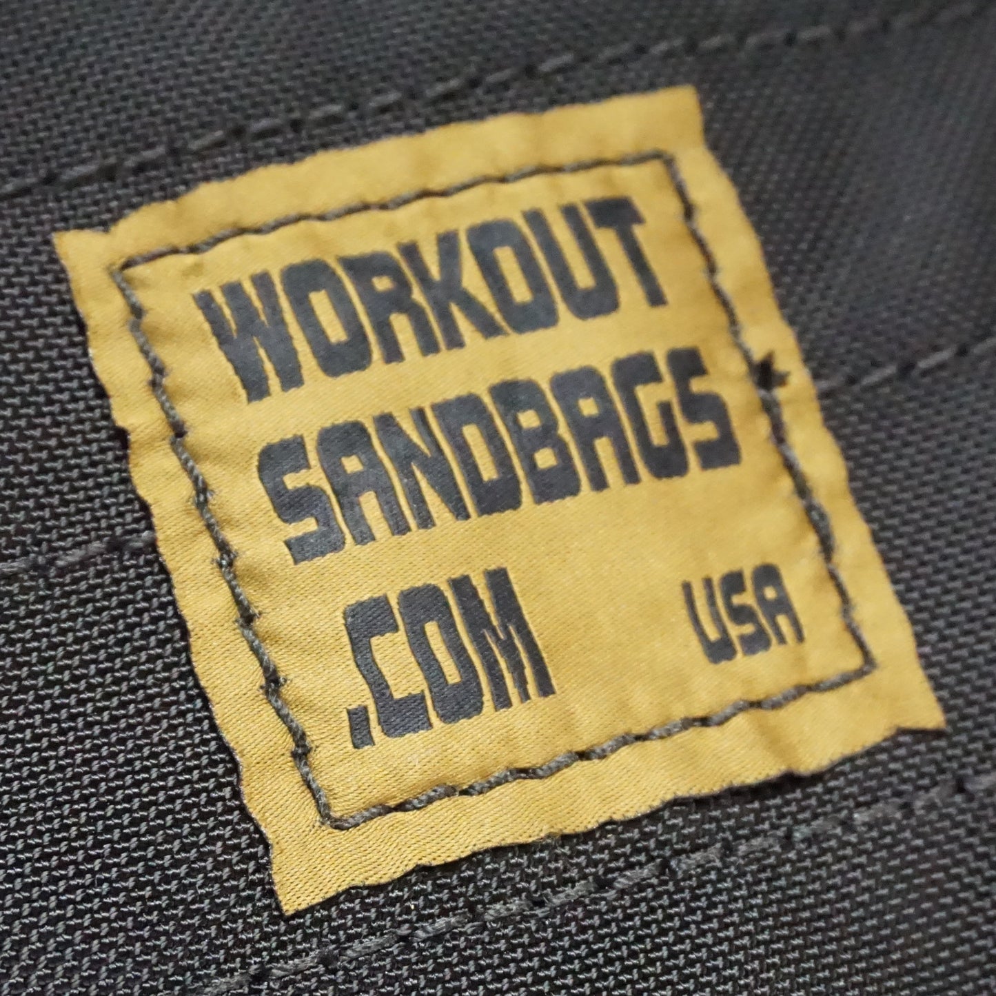 training sandbags label