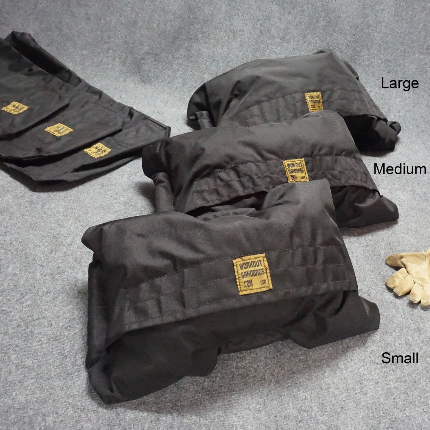 fitness sandbags sizes